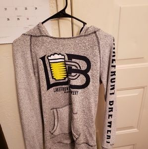 Grey vintage hoodie